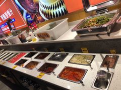 自助调料区-超级鲜•胡毛肚火锅(扬帆店)