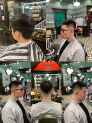 -海文先生国潮烫染男士理发馆