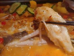 -探鱼·鲜青椒爽麻烤鱼(西南商都店)