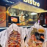 济南经三路!偶遇街头热狗🌭️餐车