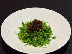 辣木苗炝拌鸡枞菌-醉东Oriental House(静安嘉里店)