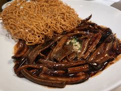 响油鳝丝配上海两面黄-海味观(老西门店)