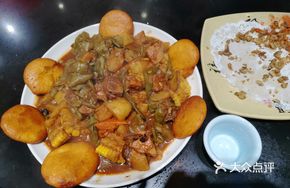排骨炖豆角一锅出