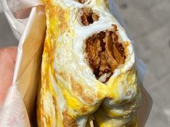 双蛋双脆煎饼-清真西花市煎饼