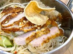 香茅猪颈肉捞粉-海安安越南粉(丹竹頭店)