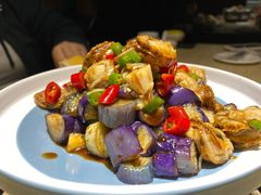 紫山茄拌扇贝-味莊·青岛菜(石老人店)