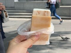 香草夹威化-詹爷爷乌节路街头冰淇淋