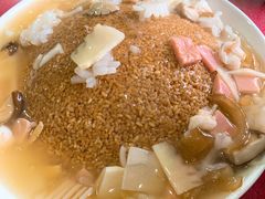 三鲜锅巴-北大地皖峰饭馆
