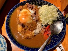温泉蛋牛肉咖喱饭-醉虎传(南锣鼓巷店)