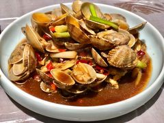 姜葱炒花蛤-阿杰臻选海鲜饭店(普陀山店)