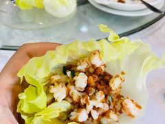 生菜虾松-老妈私房菜