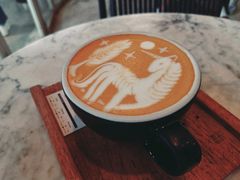 独角兽拉花咖啡-Roast8ry Coffee Lab