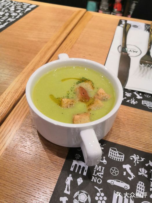 MYLK意式小厨(熙地港店)芦笋汤图片