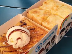香草冰淇淋厚吐司-阿信厚吐司(曾厝垵店)