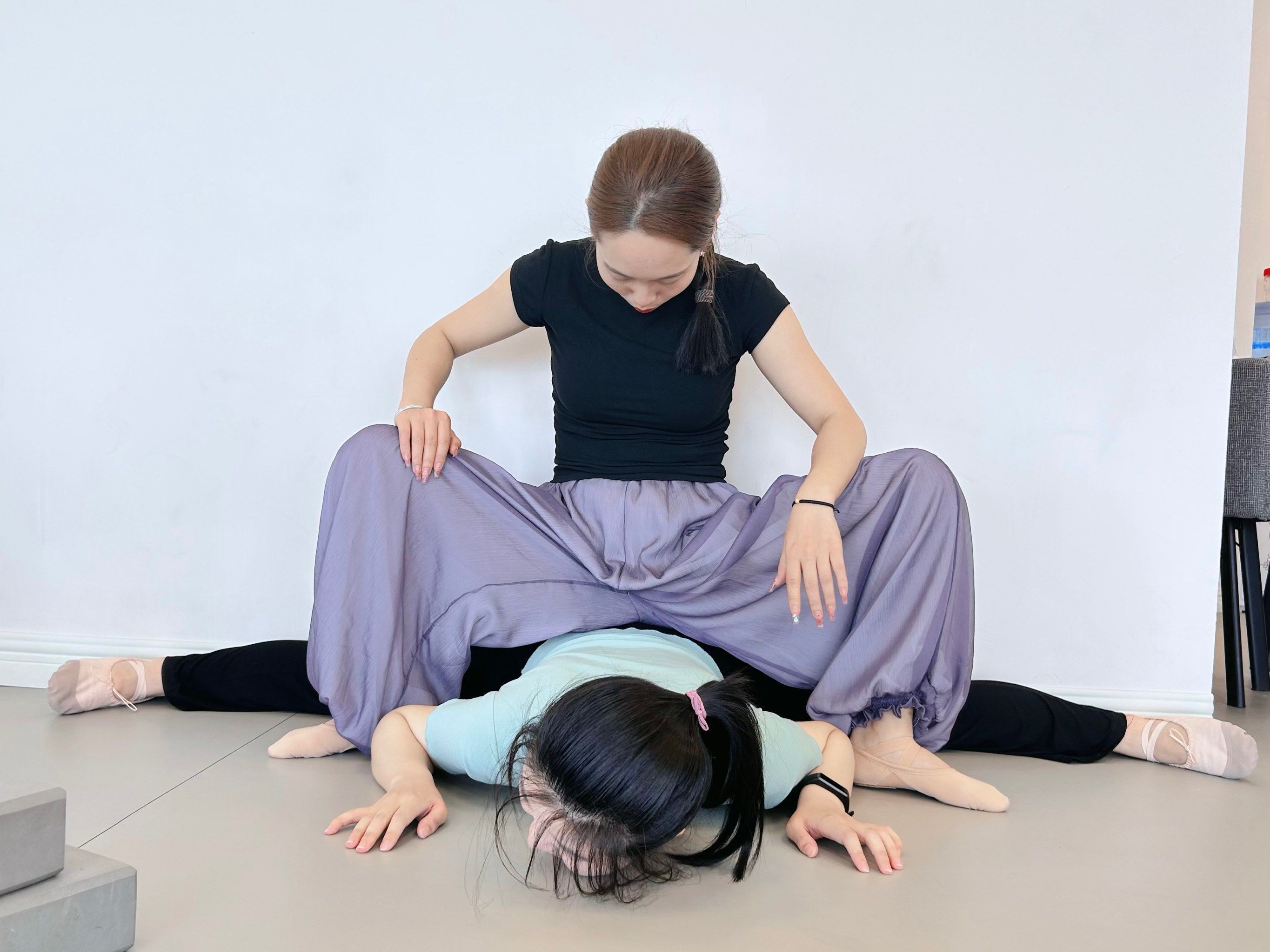 贴墙趴横叉#成人软开