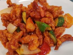 菠萝黄瓜咕咾肉-桃园中华料理炸酱面(燕儿岛路店)