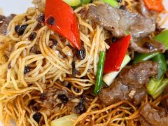 豉椒牛肉煎面-龙庭华宴·粤菜·早茶