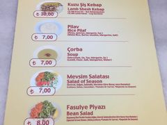 菜单-Tarihi Sultanahmet Köftecisi Selim Usta