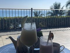 -日落吧·海景咖啡厅·餐酒吧·鸡尾酒·下午茶·乐队表演·浪漫夕阳·三亚文华东方酒店