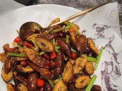 干锅蚕蛹-小天厨民间菜馆(深圳街店)