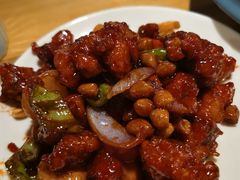 小份椒香虾仁爆鸡球-陈傻子餐厅(世纪都会店)