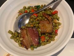 酸豆角炒腊肉-凤凰湘语·湘粤鲜融(浦东旗舰店)