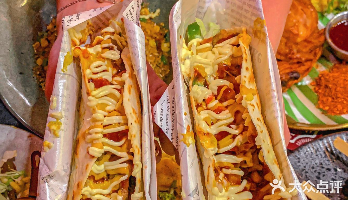 晋江首家百老汇美式复古餐厅🎬Taco太好吃了 
