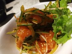 辣拌三文鱼-禅猫日本料理