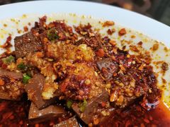辣子蒜羊血-李记搅团•非遗陕菜(三桥店)