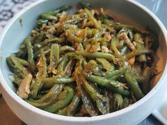豆角丝炒肉拌转百刀-日上三甘(三里屯店)