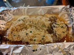 铁板蒜香鲈鱼-西江美食舫·江西菜(健德桥店)