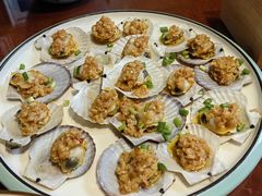 -东来菜馆•手抓海鲜家常菜•海鲜锅贴(鸽子窝店)