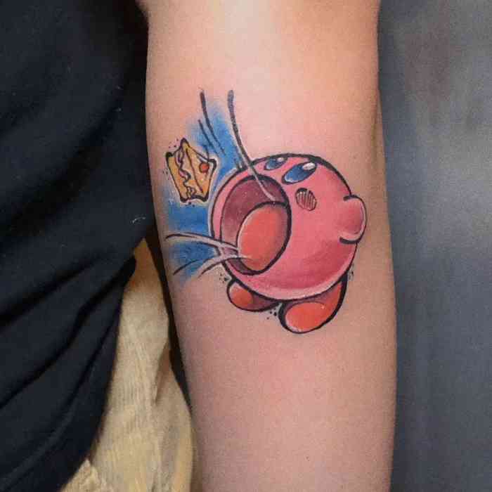 打分 纹了个星之卡比!超赞! 跟阿赖超级聊得来!卡比全世界最可爱!