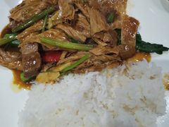 支竹牛腩饭-锦园春香港茶餐厅(西海湾旗舰店)