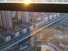 窗外的景色-龙之梦万丽酒店青餐厅