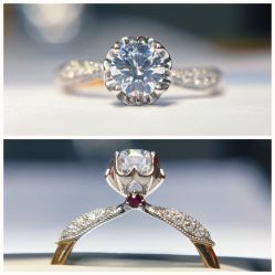 -钻石小鸟钻戒婚戒定制(石路店)