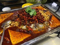 -探鱼·鲜青椒爽麻烤鱼(西南商都店)