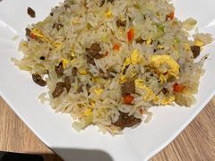 蔬菜牛肉炒饭-泰煌鸡·上海白斩鸡·鸡汤面(万航店)