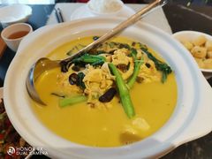 土鸡蛋煮菜心-楚禾宴·家宴(光谷大道店)