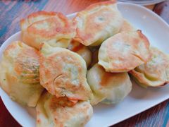 青瓜鲜虾锅贴-金谷园饺子·烧烤·家宴(人大总店)
