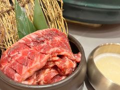 蒜汁牛肋条-龙虾奇迹泥炉烤肉(大华三路店)