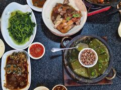 铁板野菜豆腐-农厨好味·温泉鹅·农家菜