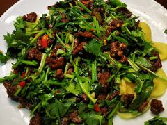 香菜牛肉-阿巴佬渝菜主题餐厅