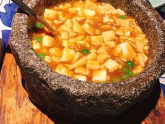 鸡汤石锅豆腐煲-绿茶餐厅(布吉万象汇店)