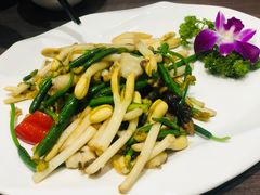 花生苗炒海螺片-周锦记广式餐厅(格林生活坊2期店)