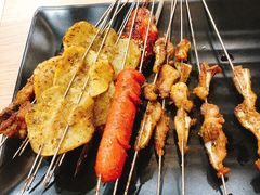 -宝记烧烤·碳锅羊肉·羊蝎子火锅·夜食社(文体路创始店)