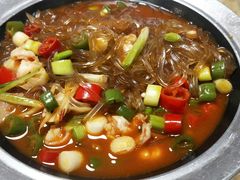 石锅鲜虾水晶粉-皇家冰窖小院(什刹海店)