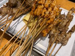 烤羔羊肉串-木屋烧烤(坂田天安云谷店)