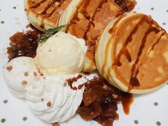 焦糖肉桂苹果舒芙蕾Pancake-娜娜家·Nana's restaurant(国金汇店)