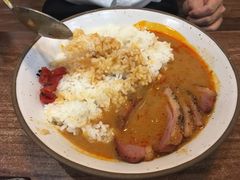 烟熏鸭胸肉咖喱饭-犀牛家猪排